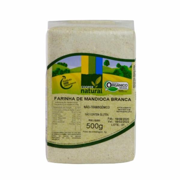 Imagem de Kit 3X: Farinha Mandioca Branca Orgânica Coopernatural 500G