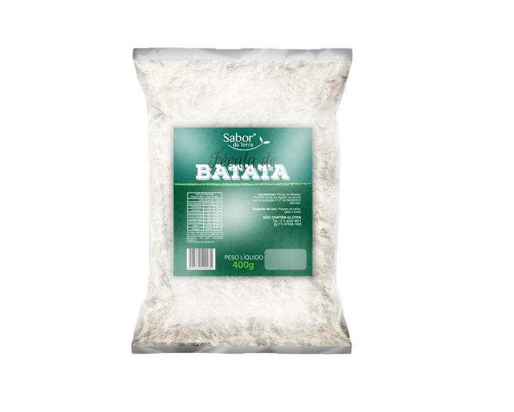 Kit 3X: Fécula De Batata Sabor Da Terra 400G Imagem de Kit 3X: Fécula De Batata Sabor Da Terra 400G