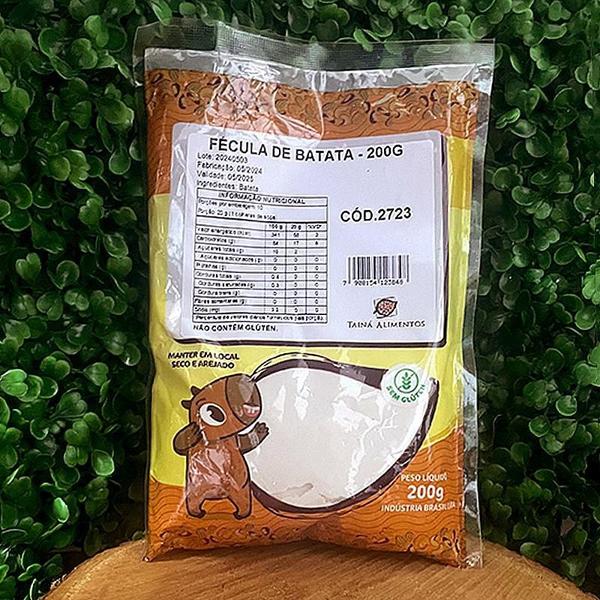 Kit 3X: Fécula De Batata Tainá Alimentos 200G Imagem de Kit 3X: Fécula De Batata Tainá Alimentos 200G