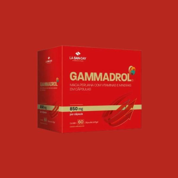 Imagem de Kit 3x Gammadrol 850mg C/60 Cápsulas Softgel - La San Day