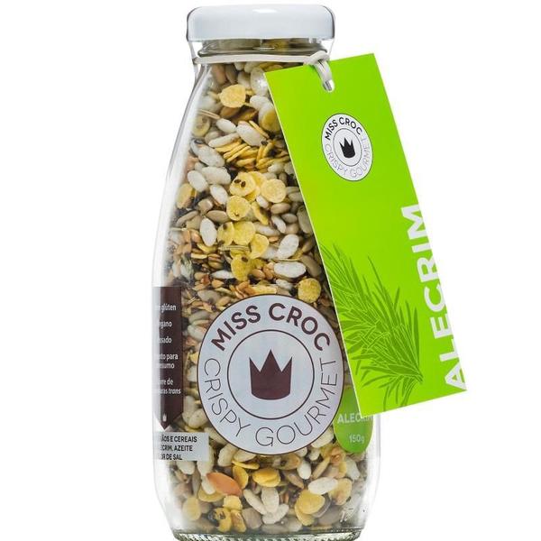 Kit 3X: Granola Crispy Alecrim Garrafa Miss Croc 150G Imagem de Kit 3X: Granola Crispy Alecrim Garrafa Miss Croc 150G