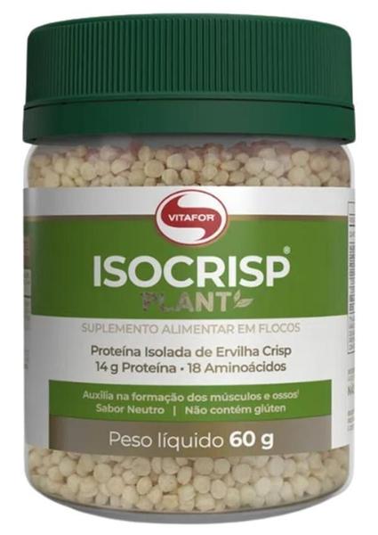 Imagem de Kit 3X: Isocrisp Plant Vegan Proteína Ervilha Em Crispies