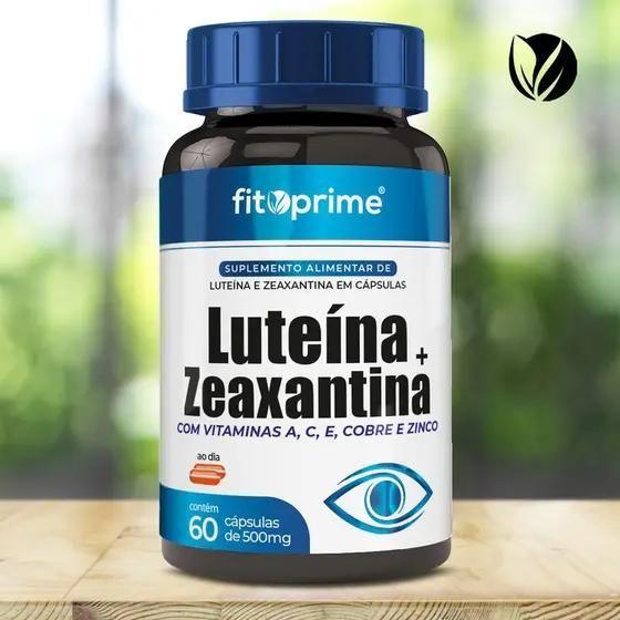 Imagem de Kit 3x Luteina, Zeaxantina Com Vitaminas 60 Cápsulas - FITOPRIME