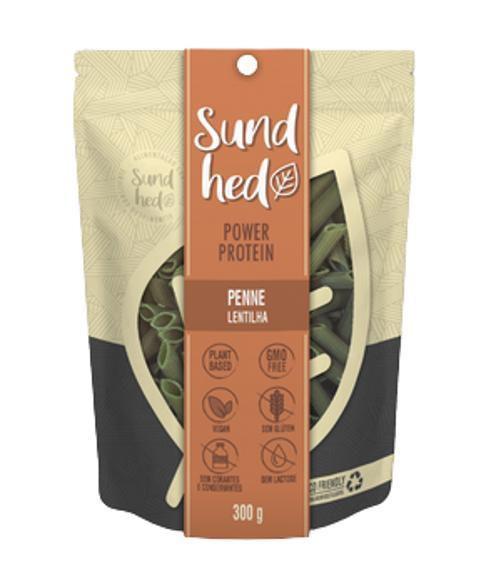 Kit 3X: Macarrão Penne Lentilha Sem Glúten Sundhed 300G Imagem de Kit 3X: Macarrão Penne Lentilha Sem Glúten Sundhed 300G