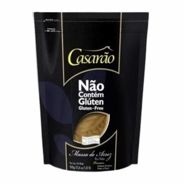 Imagem de Kit 3X: Macarrão Penne Premium Sem Glúten Casarão 500G