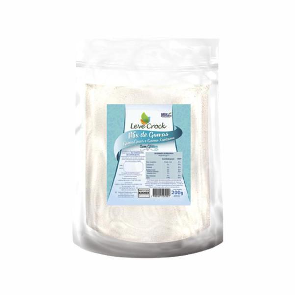 Kit 3X: Mix Gomas Guar/Xantana Sem Glúten Leve Crock 200g Imagem de Kit 3X: Mix Gomas Guar/Xantana Sem Glúten Leve Crock 200g