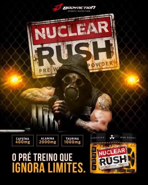 Imagem de Kit 3X Nuclear Rush 100G Sabor Guarana