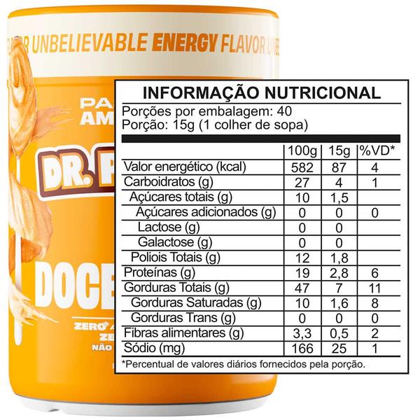 Imagem de Kit 3x Pasta de Amendoim Com Whey Protein - Zero Lactose - (250g) - Dr Peanut