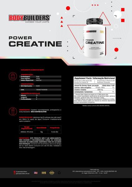 Imagem de Kit 3X Power Creatine 300G