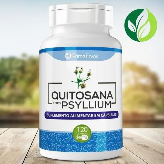 Imagem de Kit 3X Quitosana com Psyllium 120 cápsulas - Prime Ervas