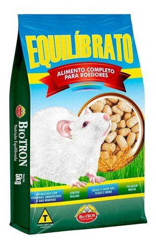 Imagem de Kit 3x Ração Equilíbrato 900g - Alimento Para Roedores