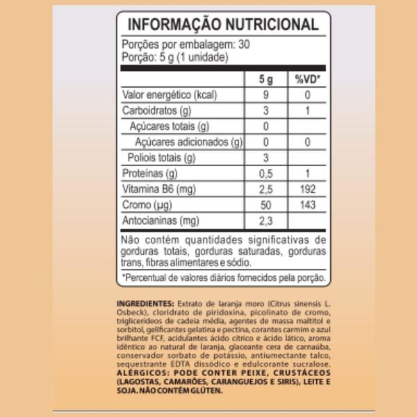 Kit 3x - rubus laranja moro gummy - 30 gomas Imagem de Kit 3x - rubus laranja moro gummy - 30 gomas
