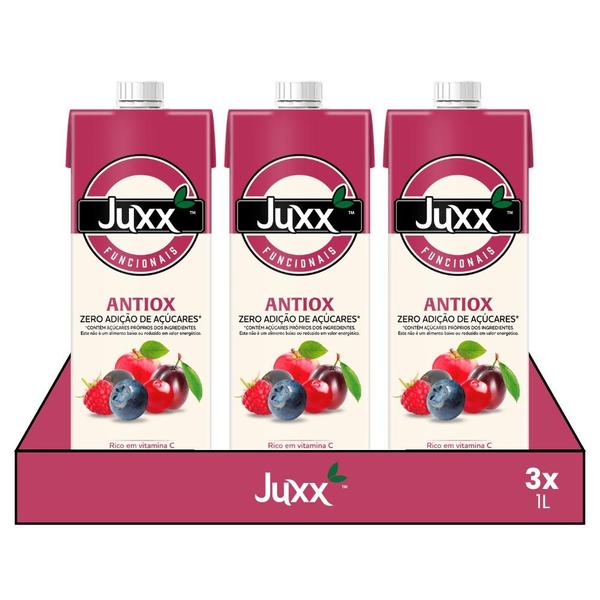 Imagem de Kit 3x Suco Antiox Juxx 1L