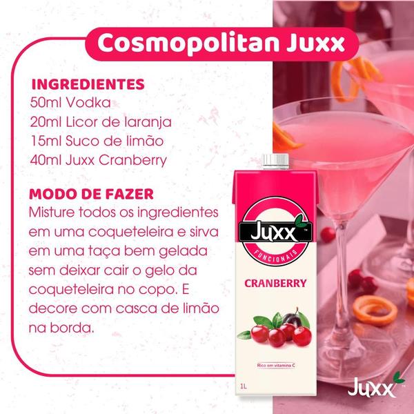 Imagem de Kit 3x Suco Cranberry Juxx 1L