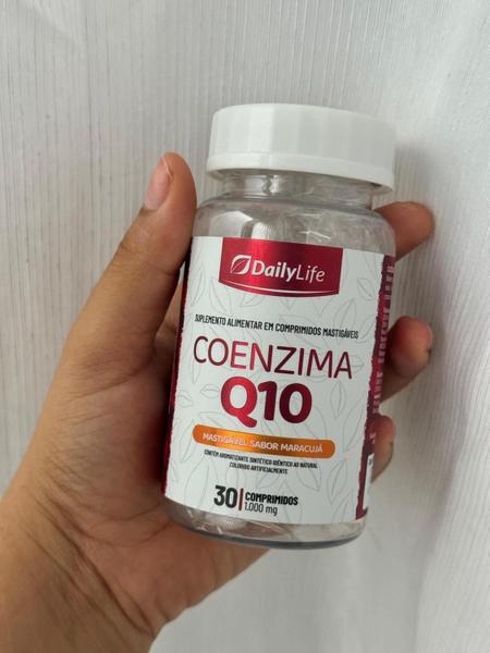 Imagem de kit 3x Suplemento Alimentar de Coenzima Q10 100mg - Sem Glúten, Ideal para Adultos, 30 Comprimidos