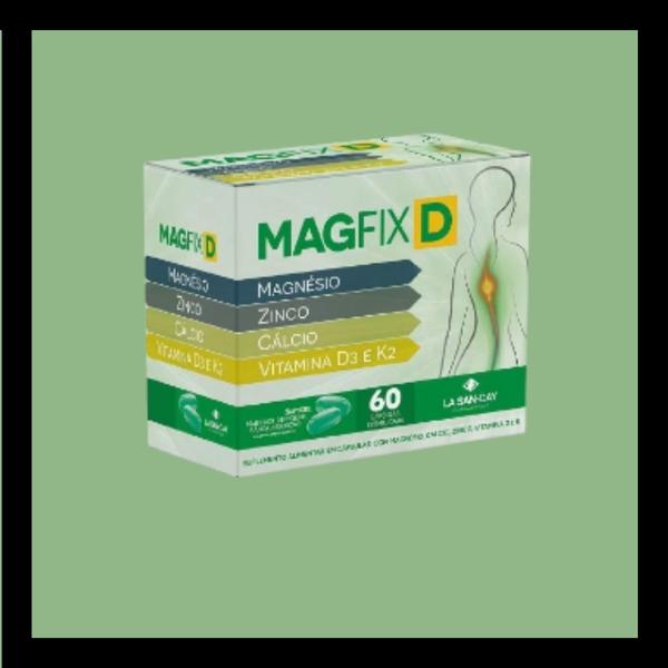 Imagem de Kit 3x Suplemento Magfix D Com 60 Cápsulas - La San Day