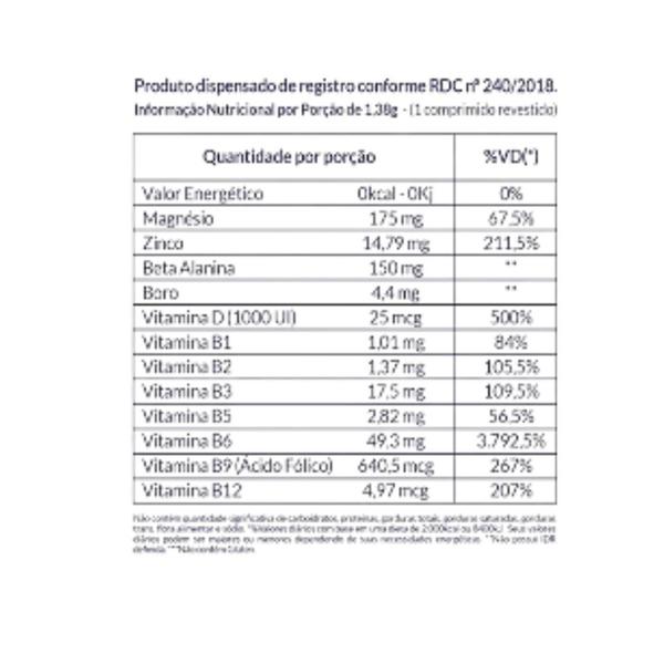 Imagem de Kit 3x Suplemento Testosterol 1000 30 Comprimidos - Inove