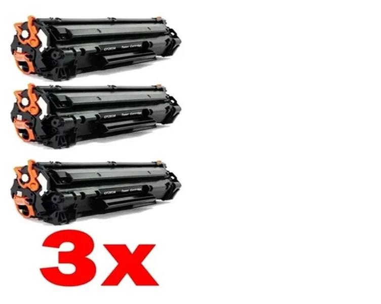 Kit 3x Toner 283 83a M125a M126a M127fn M127fw M128fn - SUPLI Imagem de Kit 3x Toner 283 83a M125a M126a M127fn M127fw M128fn