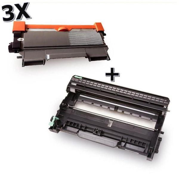 Kit 3X Toner + Cartucho Cilindro Para Uso TN 450 + DR 450 Dcp-7065 Mfc-7860 7460 - IMPORTED Imagem de Kit 3X Toner + Cartucho Cilindro Para Uso TN 450 + DR 450 Dcp-7065 Mfc-7860 7460