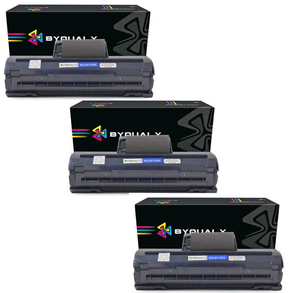 Imagem de Kit 3x Toner Compatível HP 105a 107w 135a Com Chip