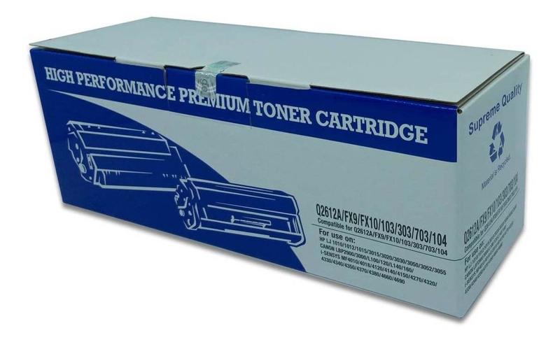 Kit 3x Toner Compatível Q2612a 2612a 12a 1010 1012 1015 1018 - Supreme Quality Imagem de Kit 3x Toner Compatível Q2612a 2612a 12a 1010 1012 1015 1018