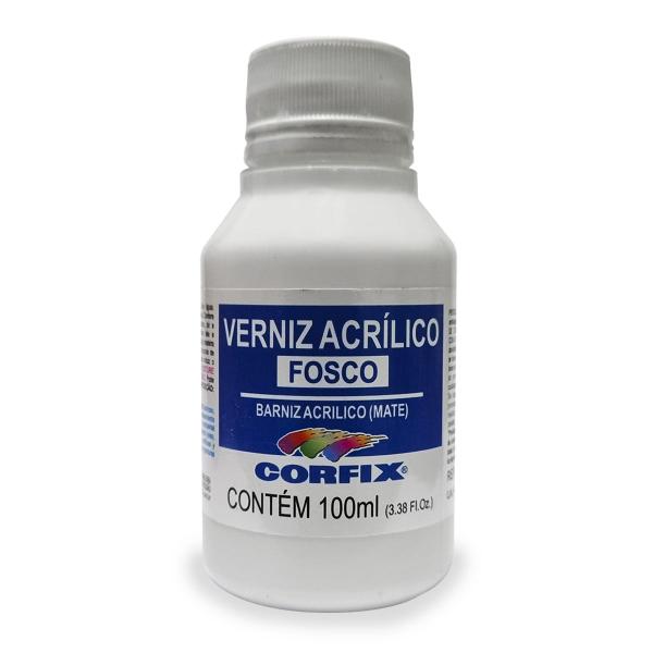 Imagem de Kit 3x Verniz Acrílico Fosco 100ml Corfix