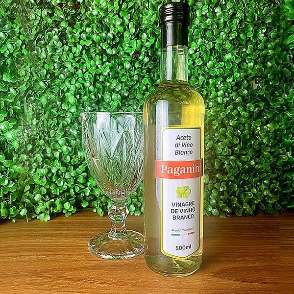 Imagem de Kit 3X: Vinagre de Vinho Branco Italiano Paganini 500ml