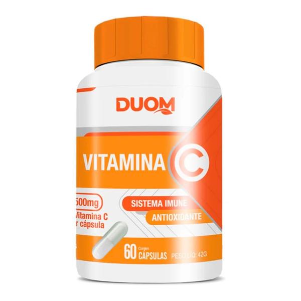 Imagem de Kit 3x vitamina c 500mg 60 cápsulas duom alto teor de vitamina c