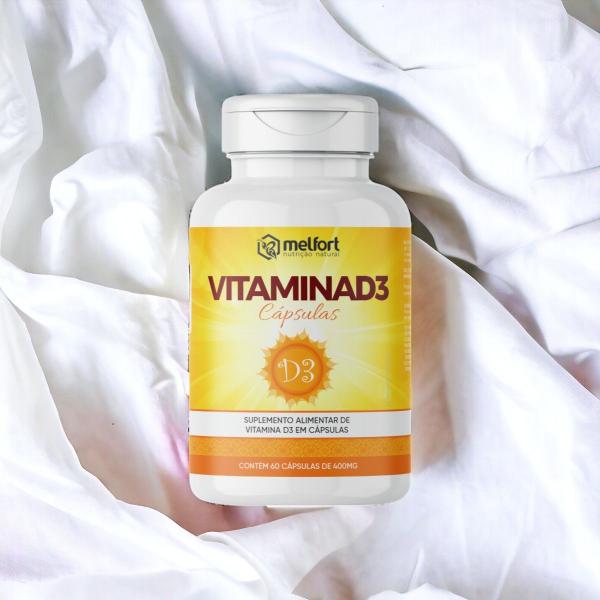 Imagem de kit 3x VITAMINA D3 - 2000 UI 400MG 60CPS MELFORT C