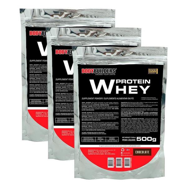 Imagem de Kit 3X Whey Protein 500G