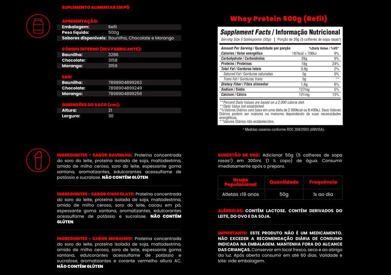 Imagem de KIT 3x Whey Protein 500g + Thermo Starter Powder 120g Limão - Bodybuilders