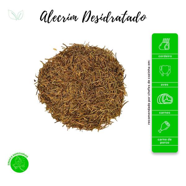 Kit 4 Alecrim Desidratado Pouch Alta Qualidade Premium 30g - Natural do Povo Imagem de Kit 4 Alecrim Desidratado Pouch Alta Qualidade Premium 30g