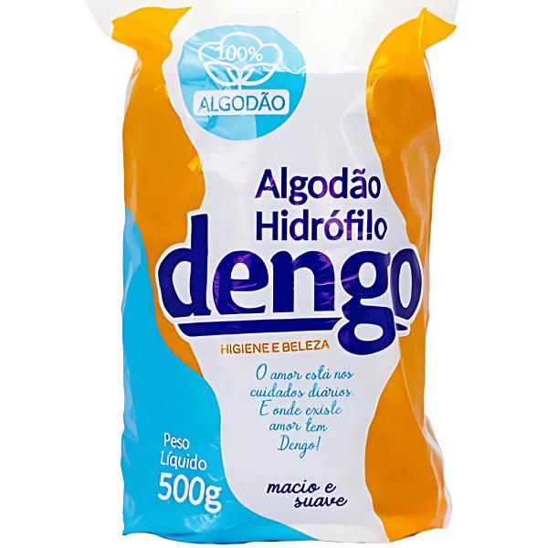 Imagem de Kit 4 Algodão Em Rolo Hidrófilo Premium Macio Suave Grande Alta Qualidade Dengo MelhorMed 500g