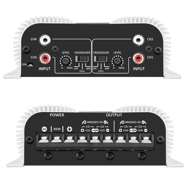 Imagem de Kit 4 Alto Falantes Jbl 6trms80 80w + Módulo Taramps Ts400x4