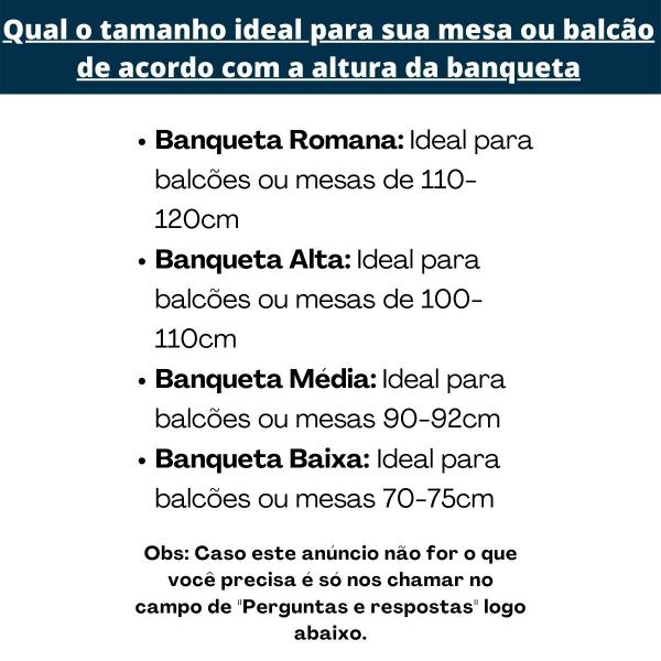 Imagem de Kit 4 Banquetas Altas Cromada com Encosto Assento Preto