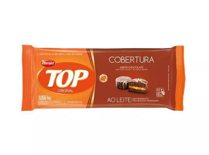 Imagem de Kit 4 Barras Chocolate Cobertura Trufas/Bombons Top Harald