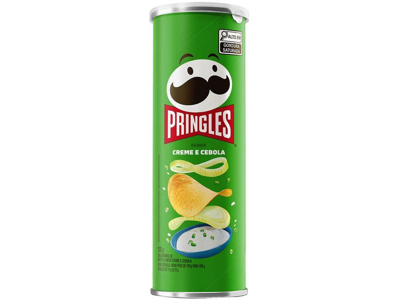 Imagem de Kit 4 Batatas Pringles Queijo 109g + Churrasco 