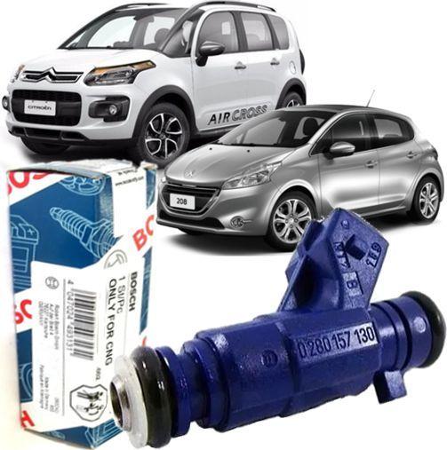 Imagem de Kit 4 Bico Injetor Aircross Peugeot 208 308 1.6 16V Flex de 2012 À 2019 0280157130