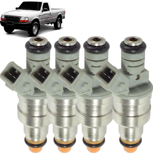 Imagem de Kit 4 Bicos Injetor Ford Ranger 2.3 2.5