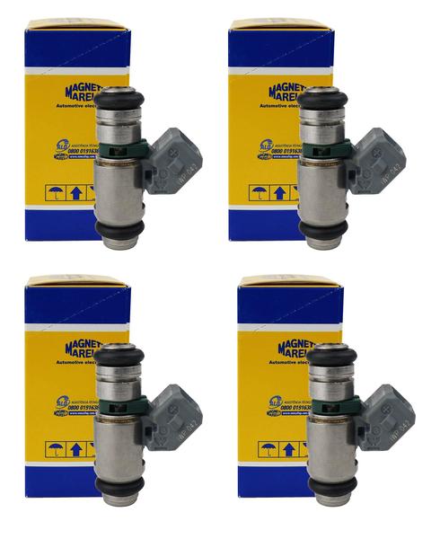 Imagem de Kit 4 Bicos Injetores Magneti Marelli Clio Scenic 1.6 16V Iwp042