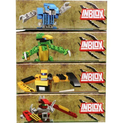 Kit 4 Blocos De Montar Dinossauro Robô Diversão Inblox 134pc Imagem de Kit 4 Blocos De Montar Dinossauro Robô Diversão Inblox 134pc