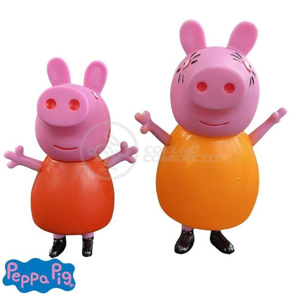 Imagem de Kit 4 Bonecos Familia Peppa Pig