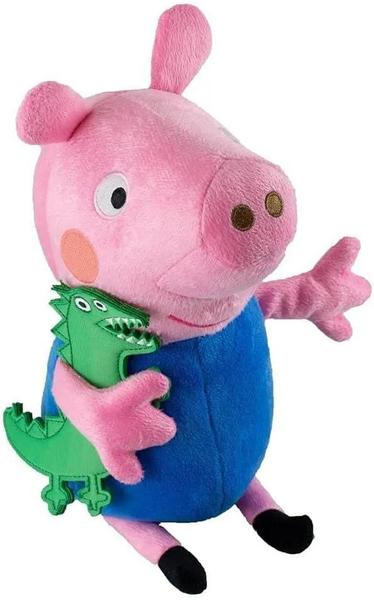 Imagem de Kit 4 Bonecos Pelúcia Familia Peppa Pig 25cm Musical Premium