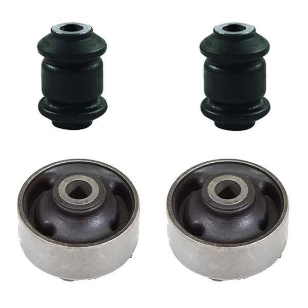 Kit 4 Borracha Bucha Bandeja Audi A1 2011 2012 2010 2011 12 - Auto Flex Imagem de Kit 4 Borracha Bucha Bandeja Audi A1 2011 2012 2010 2011 12