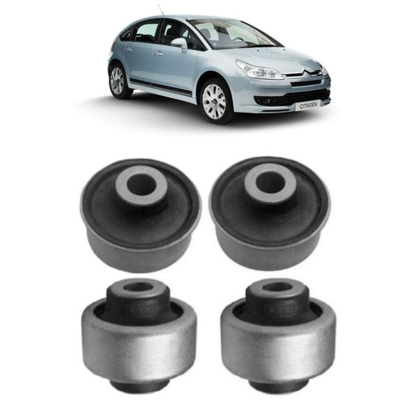 Imagem de Kit 4 Buchas Bandeja Balança Dianteira Citroen C4