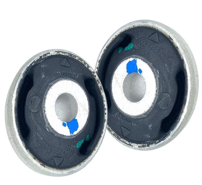 Kit 4 Buchas de Bandeja Dianteira Original Golf MK4 Audi A3 1997 a 2006 Gol G5 G6 G7 Voyage Saveiro - VOLKSWAGEN Imagem de Kit 4 Buchas de Bandeja Dianteira Original Golf MK4 Audi A3 1997 a 2006 Gol G5 G6 G7 Voyage Saveiro