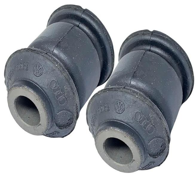 Kit 4 Buchas de Bandeja Dianteira Original Golf MK4 Audi A3 1997 a 2006 Gol G5 G6 G7 Voyage Saveiro - VOLKSWAGEN Imagem de Kit 4 Buchas de Bandeja Dianteira Original Golf MK4 Audi A3 1997 a 2006 Gol G5 G6 G7 Voyage Saveiro