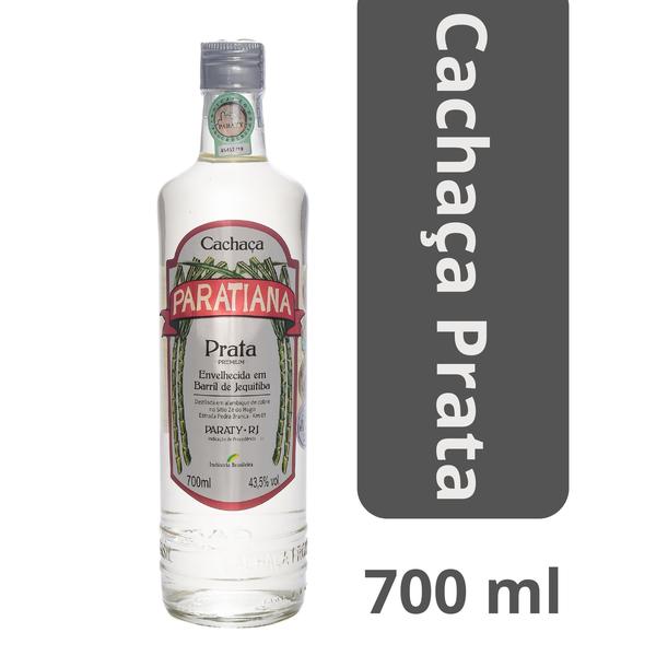 Imagem de Kit 4 Cachaça Prata Paratiana 700 ml Caipirinha Namorada Clássica Barril Drink Pai Caipirinha Especial Caninha Tonel