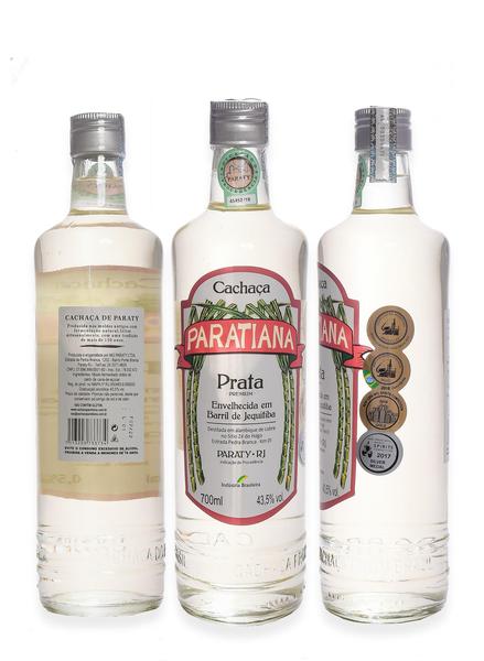 Kit 4 Cachaça Prata Paratiana 700 Ml Imagem de Kit 4 Cachaça Prata Paratiana 700 Ml