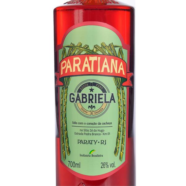 Imagem de Kit 4 Cachaças Gabriela Cravo E Canela Paratiana 700 ml Premium Paraty Jorge Amado Destilada Qualidade Descansada Pinga